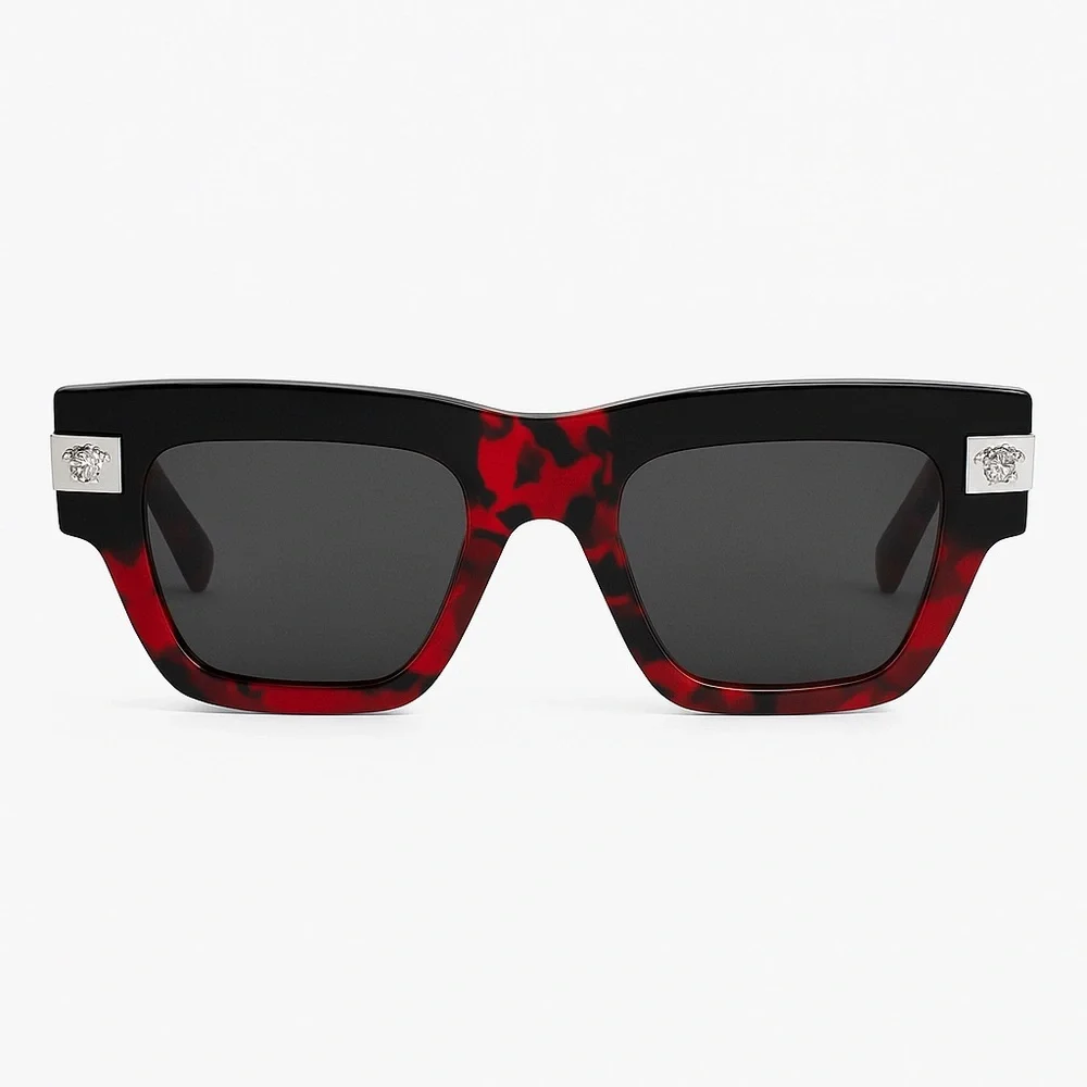 Versace VE4464 Black and Red Sunglasses